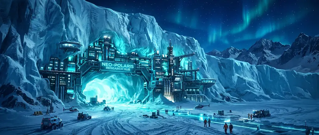 Subterranean Ice Base